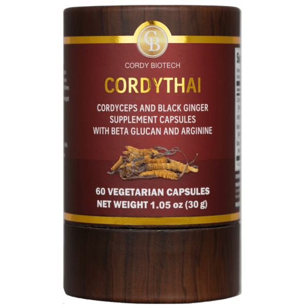 CORDYTHAI Cordyceps with Black Ginger 60 capsules